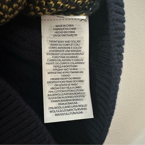 Ralph Lauren 9-12 Months Baby Boy Holiday Christmas Cardigan Sweater Nutc - Picture 6 of 6